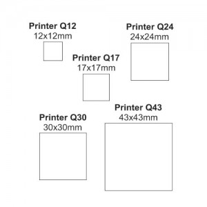 Carimbo Printer Quadrado